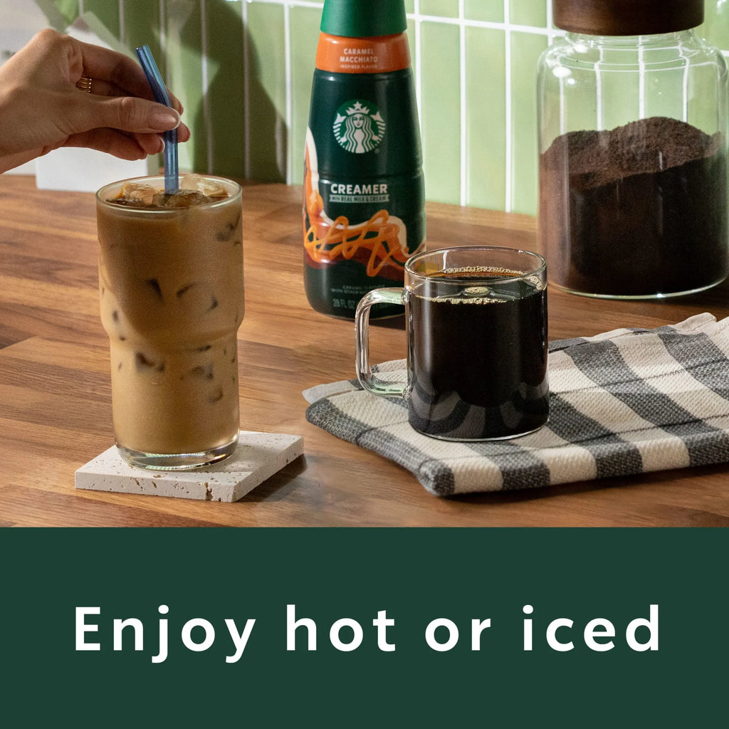 Starbucks Caramel, Hot or Iced Coffee, Flavored K-Cup Coffee Pods, 12 Count​